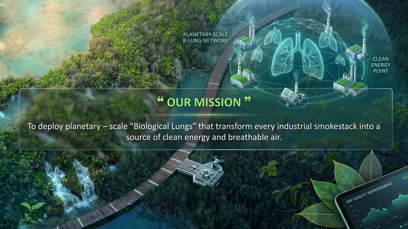 TerraLung Corporate Mission: Deploying Planetary Scale Biological Lungs