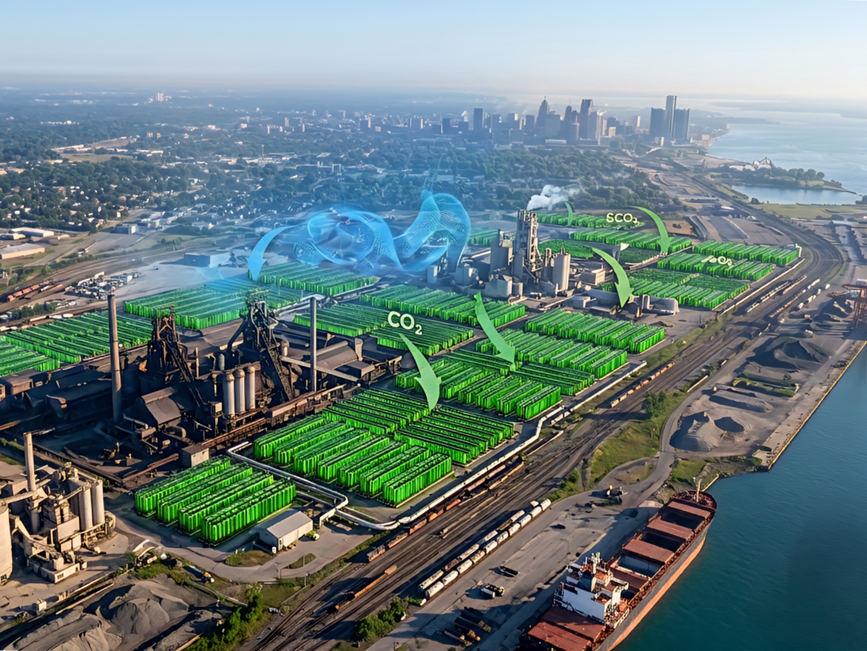 TerraLung On-Site Factory Integration Infrastructure Grid